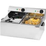 Fritteuse 2x6 Liter | 230V | 2x3,25KW | B610xD430xH310mm | SARO 172-2060
