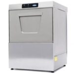 Maxima Gastro Geschirrspüler Unterbau - 50 x 50 cm - mit Spülenhilfepumpe - Digital Anzeige - 400 V - 09211005 - 09211005