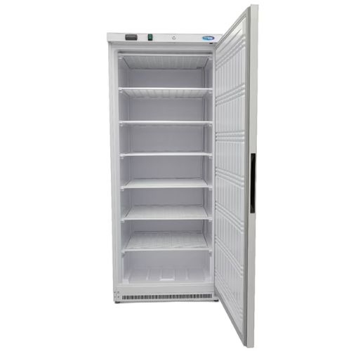 Gastro Gefrierschrank - 600 liter - 6 Feste Regale - Weiß - Maxima 09405025