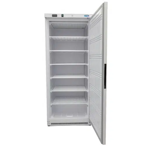 Gastro Gefrierschrank - 600 liter - 6 Feste Regale - Weiß - Maxima 09405025 - 09405025