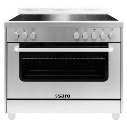 Induksjonskomfyr | 400V-3fase | B900xD600xH876/942mm | SARO Germany | SARCFFA | 331-1200 | 267566
