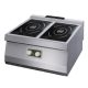 Gastro Induktion Kochfeld 2 Brenner - Doppeleinheit - 70 cm Tief - Elektrisch - Maxima 09398201