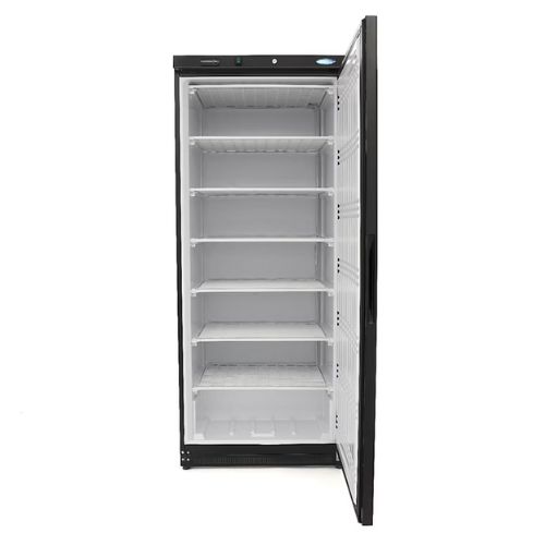 Gastro Gefrierschrank - 600 liter - 6 Feste Regale - Schwarz - Maxima 09405027