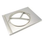 Pearl Round Tray Ø 250 mm - Large - 3 Compartments - Maxima 09369205