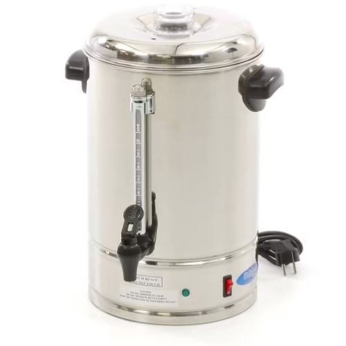 Kaffe perkolator - 10 liter - 80 kopper - avtakbart kaffefilter | MAXIMA NEDERLAND | MAXDE | 09300598 | 280100