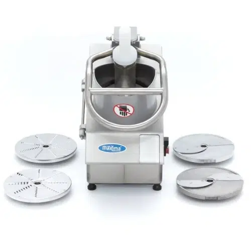 Maxima Gastro Gemüseschneidemaschine - Bis zu 450 kg/h - inkl. 5 Schnittscheiben - 09307000 - 09307000