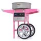 Gastro Zuckerwattemaschine - Ø 52cm - Rosa - mit Wagen - Maxima 09506002