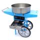 Gastro Zuckerwattemaschine - Ø 52cm - Blau - mit Wagen - Maxima 09506003