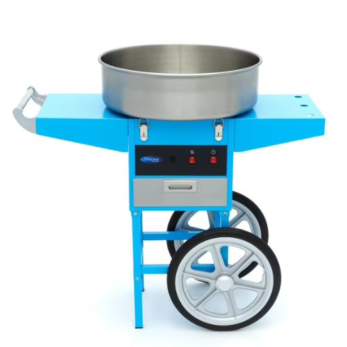 Gastro Zuckerwattemaschine - Ø 52cm - Blau - mit Wagen - Maxima 09506003 - 09506003