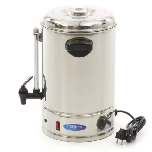 Gastro Kaffeemaschine - 10 liter - 80 Tassen - Abnehmbarer Kaffeefilter - Maxima 09300598