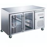 Kjølebenk med glassdør | B1360xD700xH860mm | Maxima Nederland | MAXKHF | 09400401 | 282860