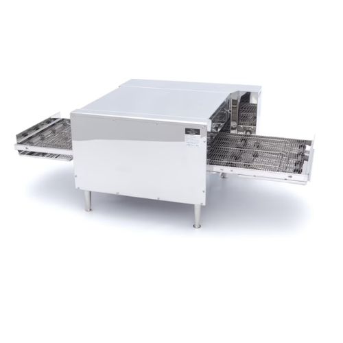 Gastro Pizzaofen mit Förderband - Passt 2 x Ø20 cm - 30 Pizzas pro Stunde - Maxima 09374150