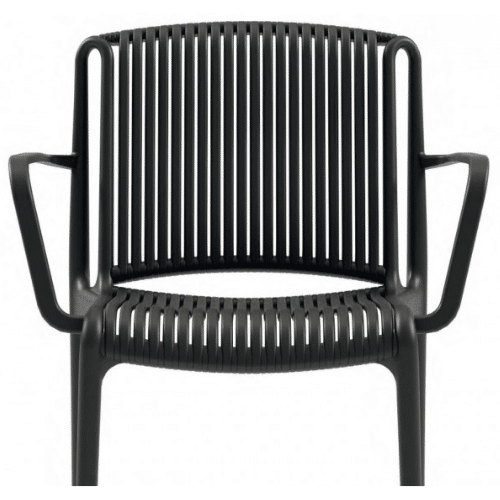 Outdoor stol «Ness-Arm» svart | A&S Germany | G.1014.1055 | 287123