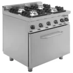 Saro Gasherd mit Elektrobackofen Modell E7/KUPG4LE - 423-1035 - 423-1035