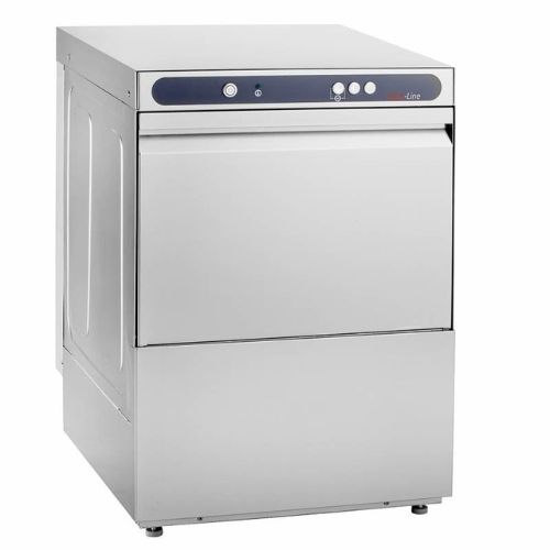 Geschirrspülmaschine ECO 50x50 cm Korbmaß, mit Reiniger- & Klarspüldosierer, mit Ablaufpumpe, Made in Europe, 230 Volt | GastroHero GH-ECOLINE-GSM50SL
