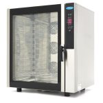Gastro Combi Dampfofen - Passt 10 Tabletts (1/1 GN / 60 x 40 cm) - Digital Anzeige - 400 V - Maxima 08500210