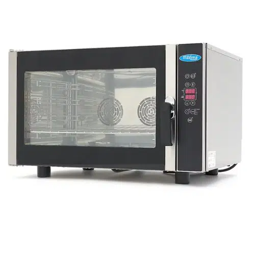 Gastro Kombidämpfer - Passt 4 Tabletts 1/1GN / 60 x 40 cm - Digital Anzeige - 400 V - Maxima - 08500208 - 08500208