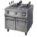 Gastro Premium Nudelkocher - Doppeleinheit - 90 cm Tief - Elektrisch - 400 V - Maxima 09398618