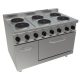 Gastro Elektroherd mit Elektrobackofen Modell E7/CUET6LE - Saro 423-1085