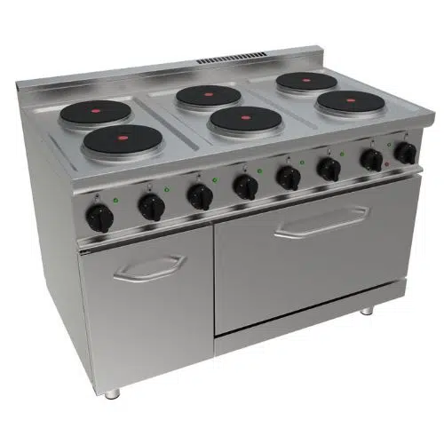 Gastro Elektroherd mit Elektrobackofen Modell E7/CUET6LE - Saro 423-1085 - 423-1085
