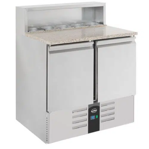 Combisteel Pizzatisch 2 Türen - 7950.0070 - 7950.0070