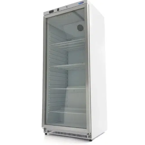 Maxima Gastro Kühlschrank - 600 liter - Weiß - mit Glastür - 09405030 - 09405030