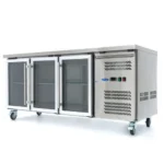 Maxima Gastro Kühltisch - 180 cm - 3 Glastüren - 09400406 - 09400406