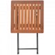 Utebordskombinasjon "Patio" 55x55cm teak | A&S Germany | ASX0K | G.1017.1054 | 312402