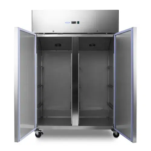 Maxima Gastro Gefrierschrank - 800 liter - 6 Einstellbare Regale - auf Rädern - inkl. Regale - 09400041 - 09400041
