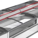 CHEST FREEZER JOINT WHITE 2500 7072.904