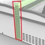 CHEST FREEZER JOINT SIDE WHITE  FOR ISLAND WITHOUT HEAD ELEMENT 7072.9045