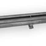 CONNECTABLE STAINLESS STEEL SLOTTED CHANNEL 1000X65 7107.001