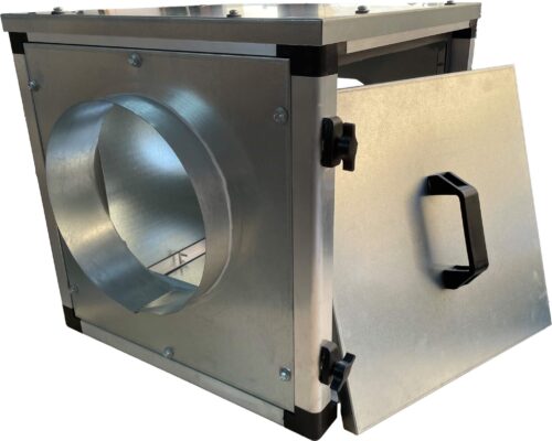 Ventilator IN BOX DUBBELWANDIG 12/12/900 1 kW | Combisteel 7225.0195 - 7225.0195