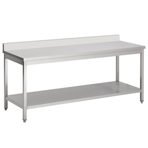 600 WORKTABLE BOTTOM SHELF UPSTAND FLAT PACKED 1800 7452.3162
