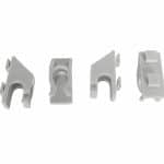 SET 4 CLIPS WHITE FOR 7487.0165  OLD SERIES 7487.0182