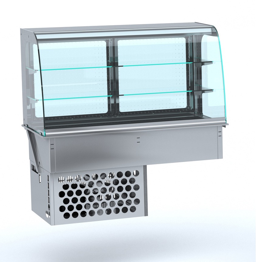 7495_0195-13472 DROP-IN CURVED REFRIGERATED DISPLAY - CLOSED 3/1 7495.0195 – Bild 1