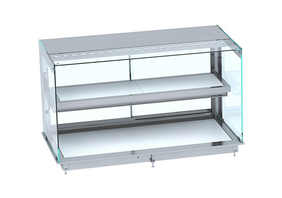 7495_0345-13479 DROP-IN CUBIC HEATED CERAMIC DISPLAY - WHITE 3/1 7495.0345 – Bild 1