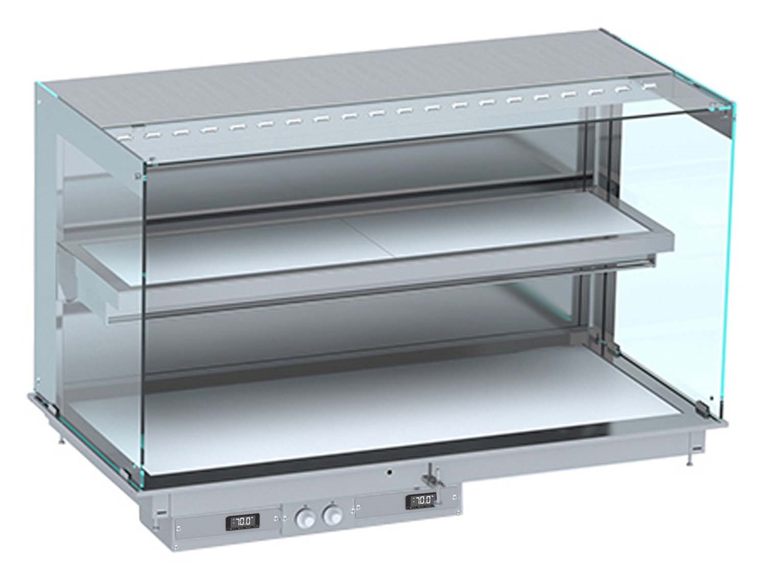 7495_0375-13481 DROP-IN CUBIC HEATED CERAMIC DISPLAY WALL MODEL - WHITE 3/1 7495.0375 – Bild 1
