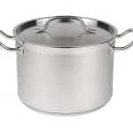 DEEP STOCKPOT MID HIGH SS + LID ø40 31L 7501.0065