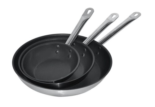 FRYPAN SS + NON-STICK COATING ø28 3,1L 7501.011