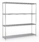 SHELF UNITS 4 LEVELS 1800 FLAT PACKED 7530.002