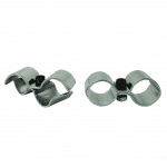 SET OF 2 POLE CLAMPS CHROME FOR 7530.0005-0010-0015-0020 7530.9