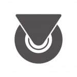 CASTOR SET 4X FOR SHELF UNITS 7530.9010