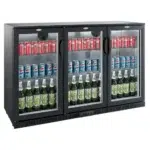 Combisteel Bar-Kühlschrank mit 3 Türen - B1350xT520xH900mm - 7527.0015 - 7527.0015