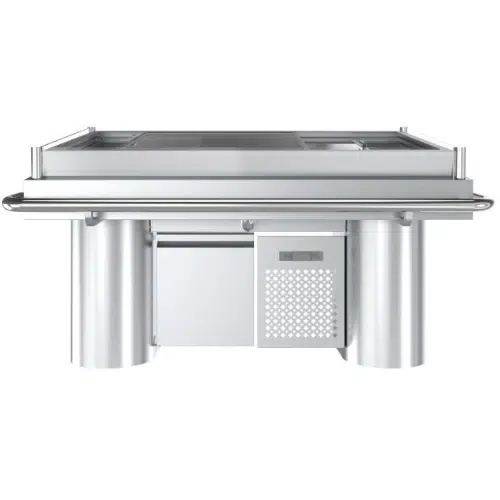 Combisteel Gekühlte Fischtheke - B1700xT1043xH1075mm - 7178.0900