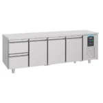 Combisteel Kühltisch 3 Türen 2 Schubladen - Energy Line 700 - B2330xT700xH850mm - 7489.5525 - 7489.5525