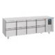 Combisteel Kühltisch 8 Schubladen - Energy Line 700 - B2330xT700xH850mm - 7489.5550 - 7489.5550