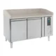 Combisteel Pizzatisch 2 Türen - B1510xT800xH1000mm - 7950.0040 - 7950.0040
