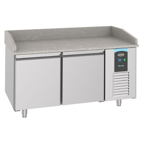 Combisteel Pizzatisch mit 2 Granitplatte - PROLINE - 7489.5220 - 7489.5220
