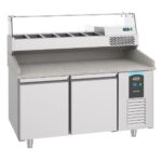 Combisteel Pizzatisch mit 2 Granitplatte - PROLINE - 7489.5220 - 7489.5220